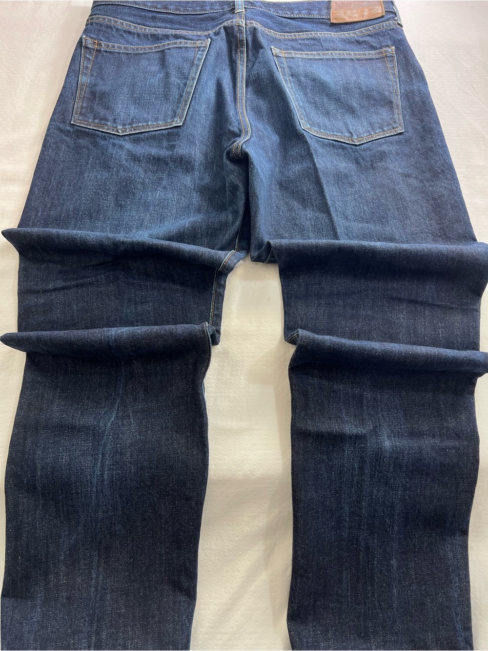 J. Crew Slim Straight Jeans in Dark Indigo